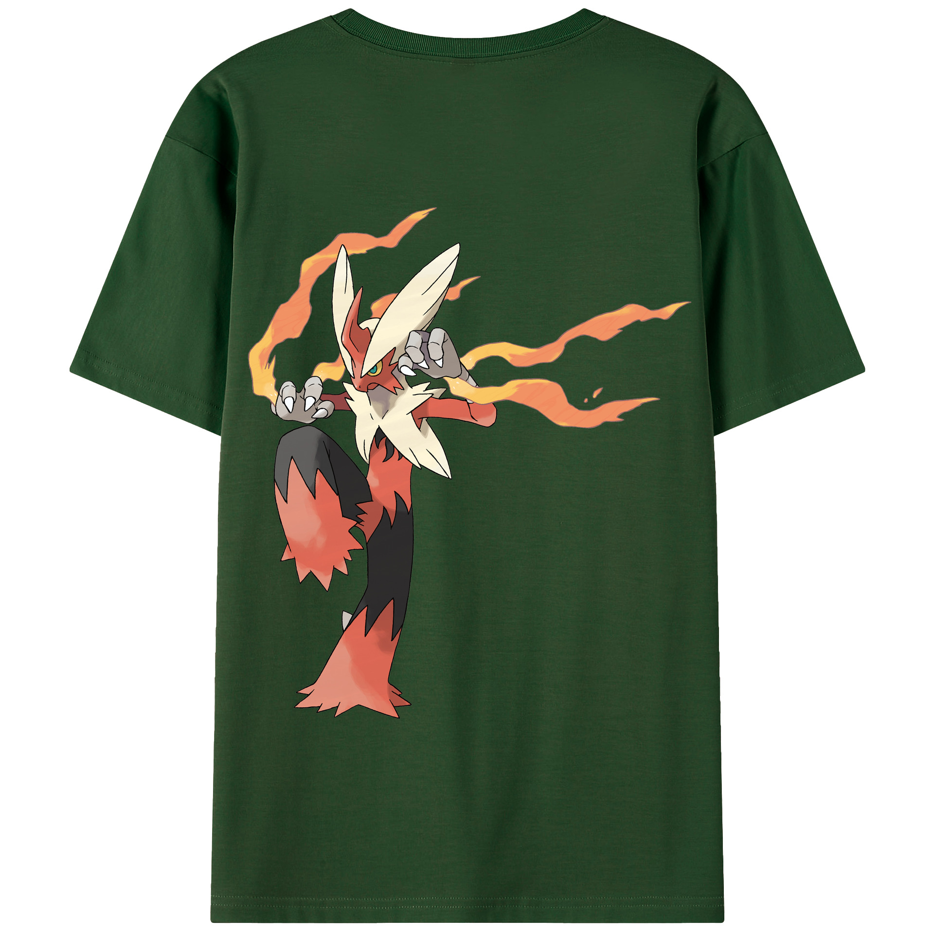 （画像用） ポケットモンスター Pokémon 綿100％半袖Tシャツ（背面プリント）